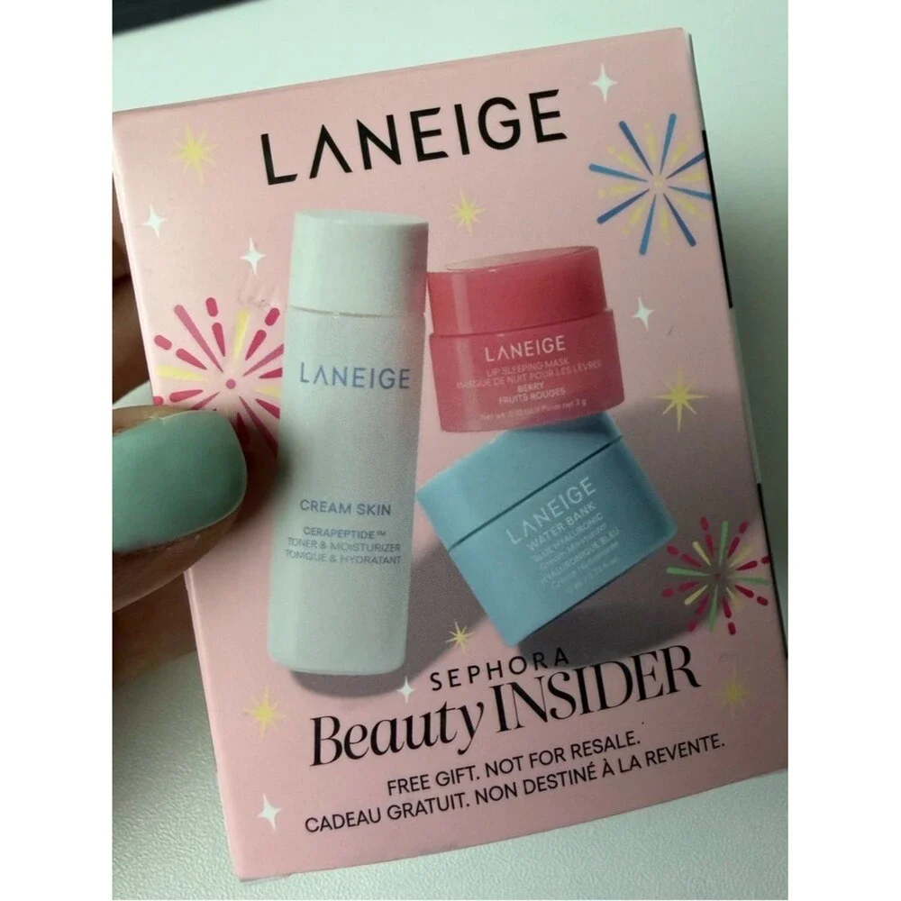 LANEIGE Cream Skin and Lip Sleeping Mask Set - NIB